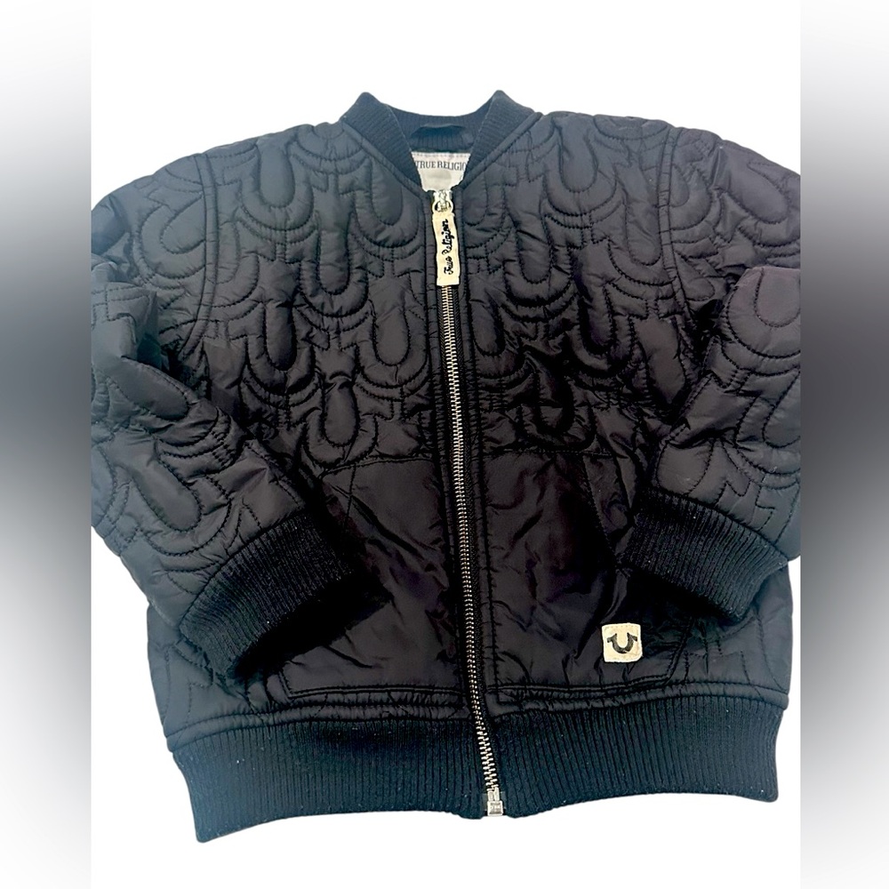 Kids True Religion Nylon Quilted
Bomber Jacket